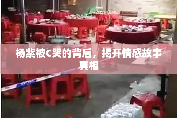 杨紫被C哭的背后，揭开情感故事真相