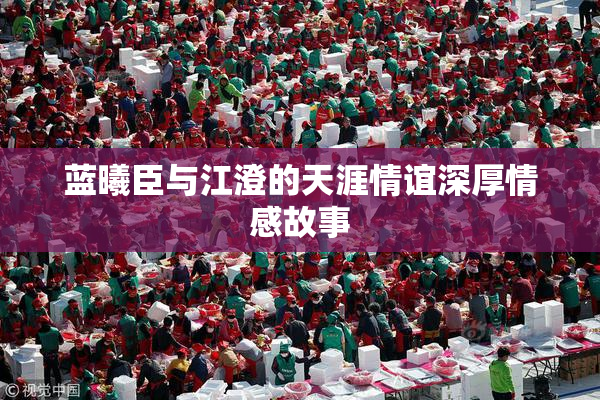 蓝曦臣与江澄的天涯情谊深厚情感故事