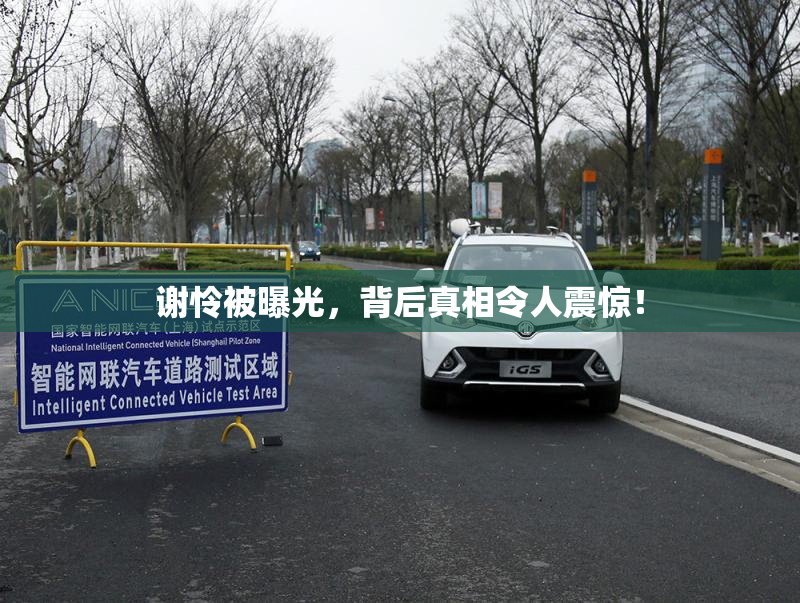 谢怜被曝光，背后真相令人震惊！