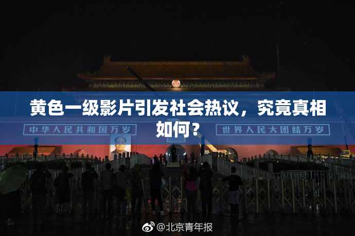 黄色一级影片引发社会热议，究竟真相如何？