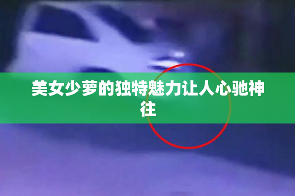 美女少萝的独特魅力让人心驰神往