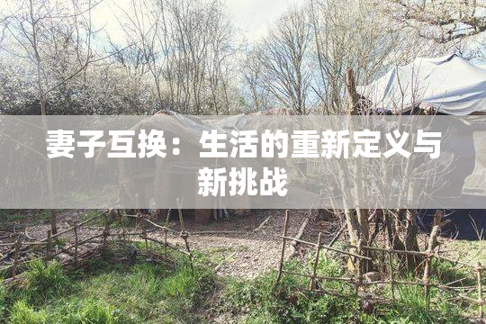 妻子互换：生活的重新定义与新挑战