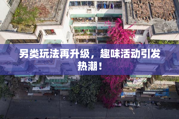 另类玩法再升级，趣味活动引发热潮！