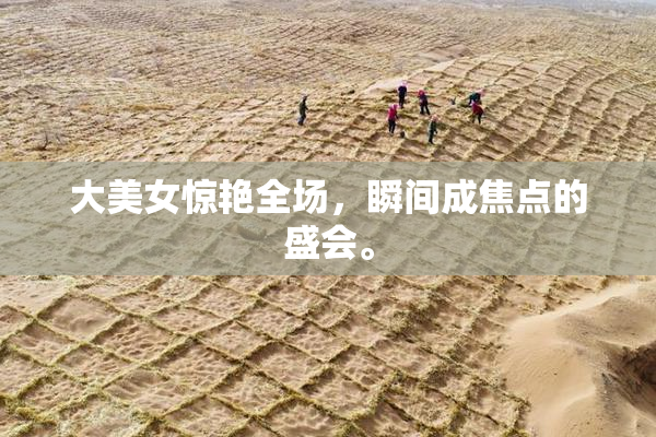 大美女惊艳全场，瞬间成焦点的盛会。