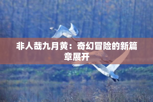 非人哉九月黄：奇幻冒险的新篇章展开