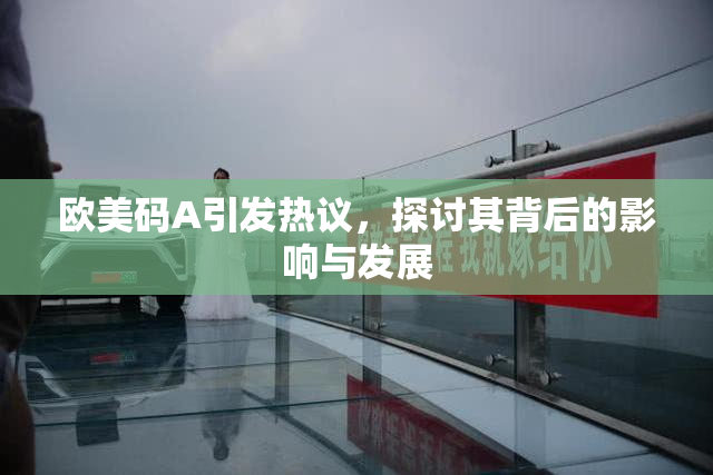 欧美码A引发热议，探讨其背后的影响与发展
