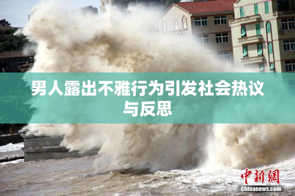 男人露出不雅行为引发社会热议与反思