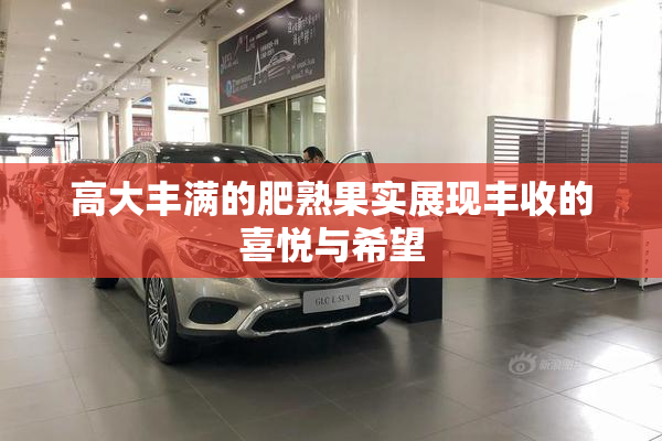 高大丰满的肥熟果实展现丰收的喜悦与希望