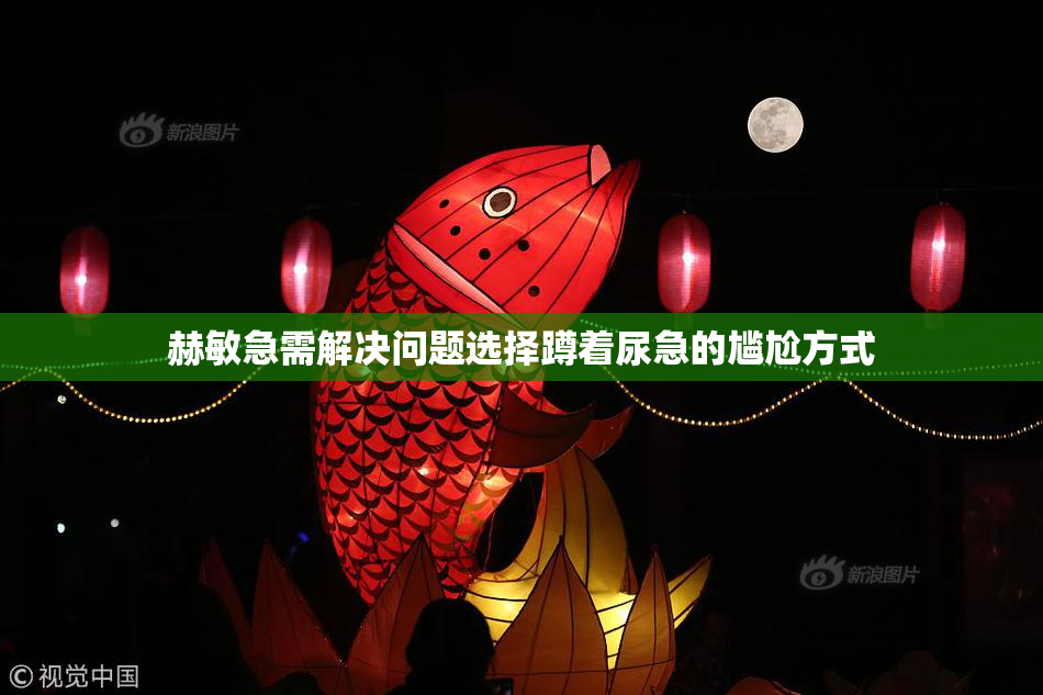 赫敏急需解决问题选择蹲着尿急的尴尬方式