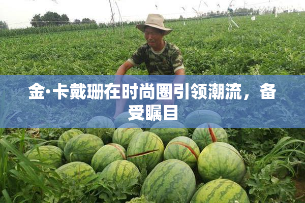 金·卡戴珊在时尚圈引领潮流，备受瞩目