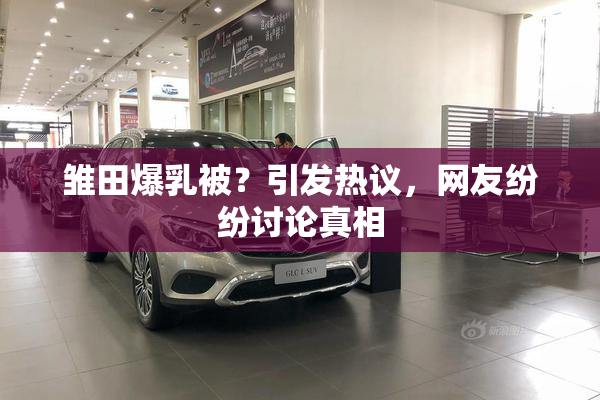 雏田爆乳被？引发热议，网友纷纷讨论真相