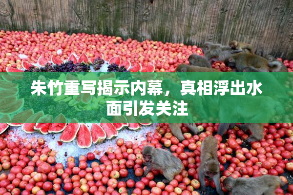 朱竹重写揭示内幕，真相浮出水面引发关注