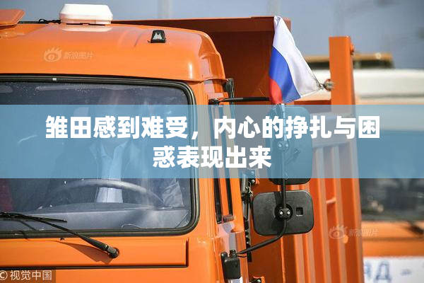 雏田感到难受，内心的挣扎与困惑表现出来