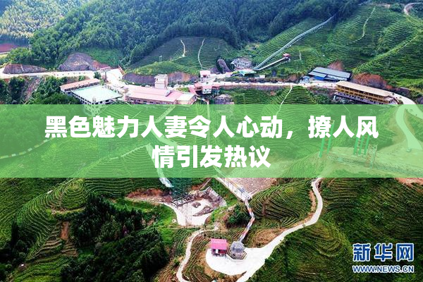 黑色魅力人妻令人心动，撩人风情引发热议