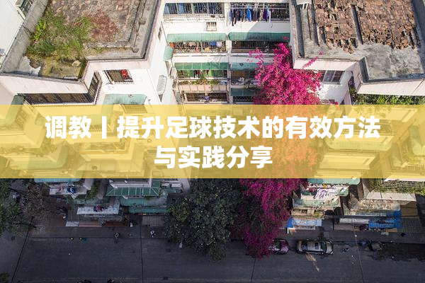 调教丨提升足球技术的有效方法与实践分享