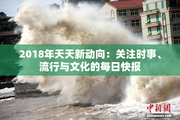 2018年天天新动向：关注时事、流行与文化的每日快报