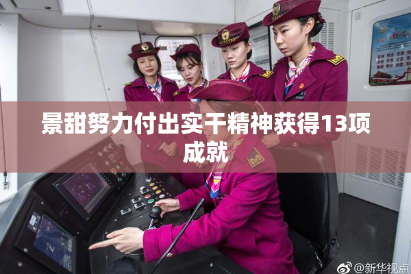 景甜努力付出实干精神获得13项成就