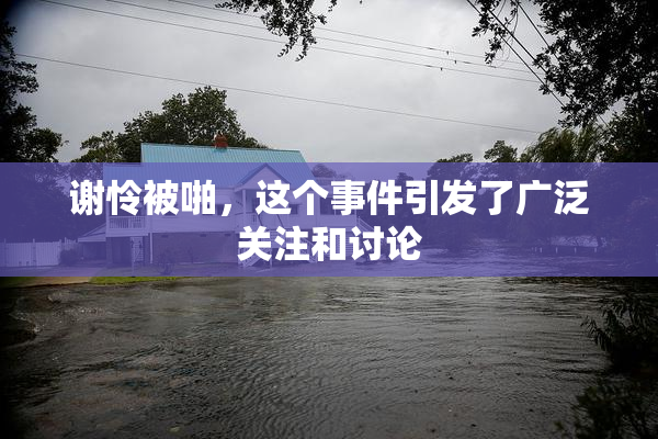 谢怜被啪，这个事件引发了广泛关注和讨论