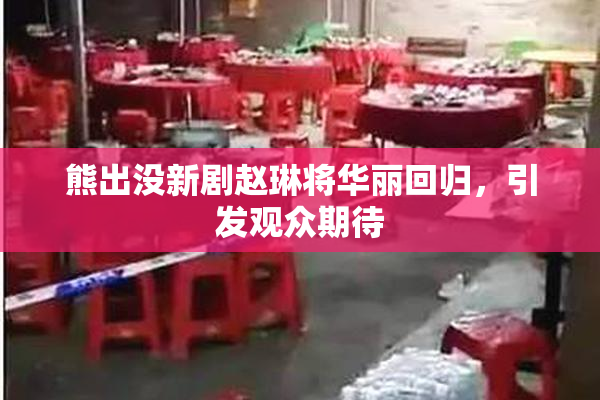 熊出没新剧赵琳将华丽回归，引发观众期待