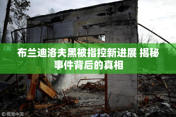 布兰迪洛夫黑被指控新进展 揭秘事件背后的真相