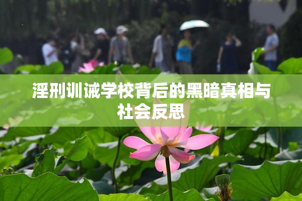 淫刑训诫学校背后的黑暗真相与社会反思