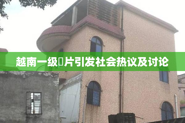 越南一级婬片引发社会热议及讨论