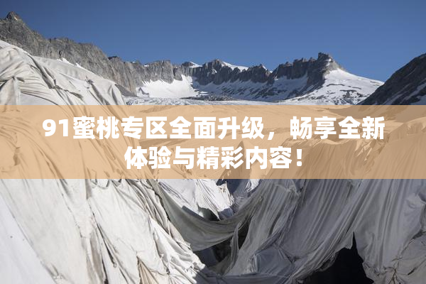 91蜜桃专区全面升级，畅享全新体验与精彩内容！