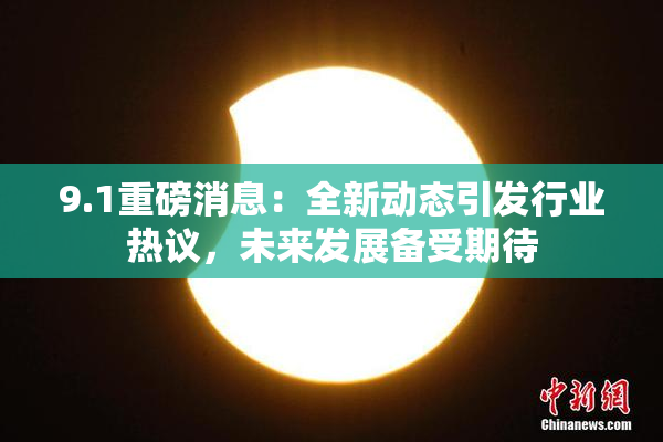 9.1重磅消息：全新动态引发行业热议，未来发展备受期待