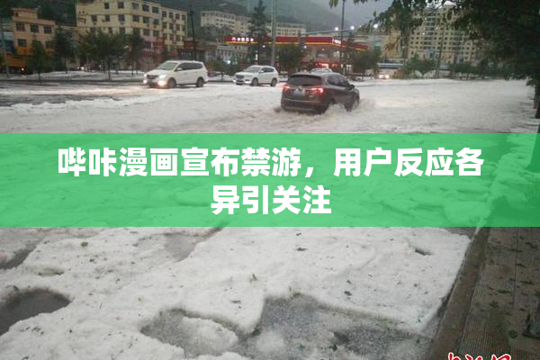 哔咔漫画宣布禁游，用户反应各异引关注