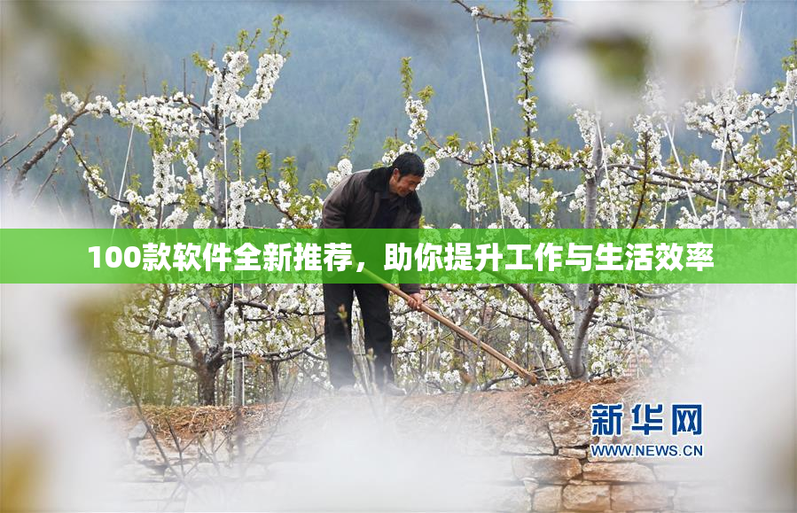 100款软件全新推荐，助你提升工作与生活效率