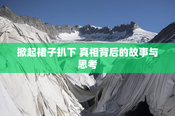 掀起裙子扒下 真相背后的故事与思考