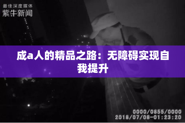 成a人的精品之路：无障碍实现自我提升