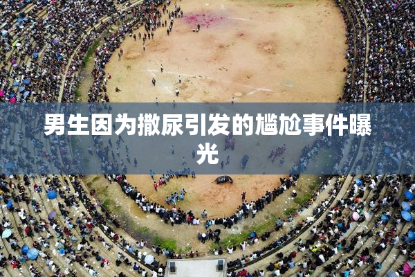 男生因为撒尿引发的尴尬事件曝光