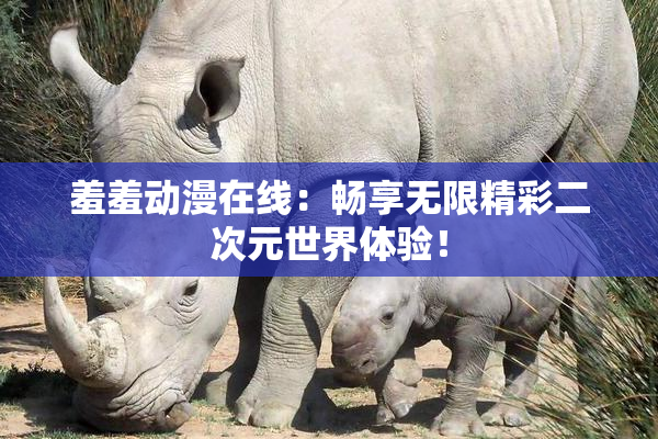 羞羞动漫在线：畅享无限精彩二次元世界体验！