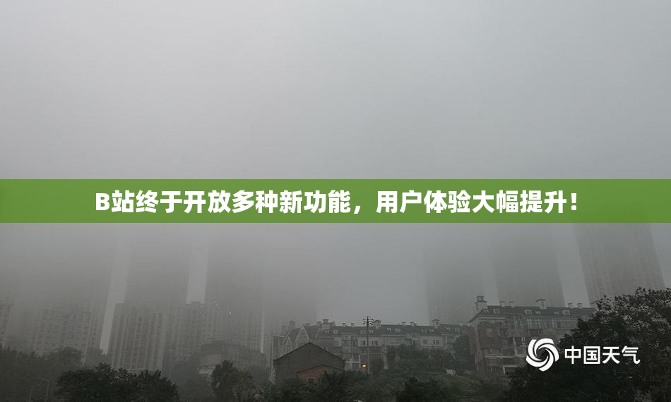B站终于开放多种新功能，用户体验大幅提升！