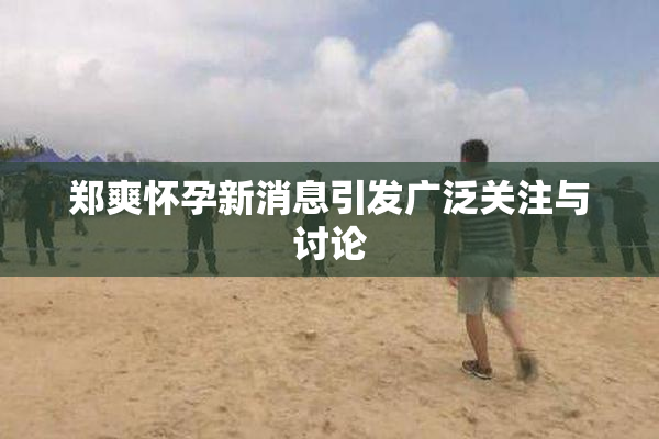 郑爽怀孕新消息引发广泛关注与讨论