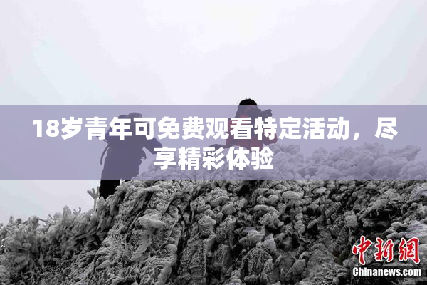 18岁青年可免费观看特定活动，尽享精彩体验