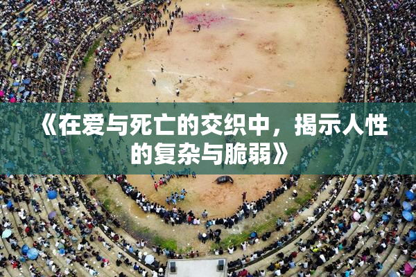 《在爱与死亡的交织中，揭示人性的复杂与脆弱》