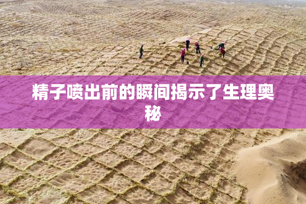 精子喷出前的瞬间揭示了生理奥秘
