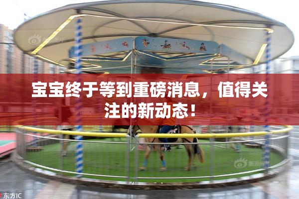 宝宝终于等到重磅消息，值得关注的新动态！