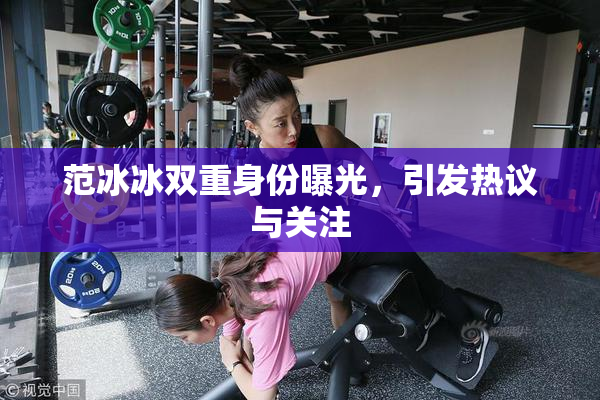 范冰冰双重身份曝光，引发热议与关注