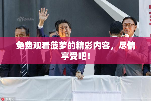免费观看菠萝的精彩内容，尽情享受吧！
