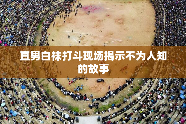 直男白袜打斗现场揭示不为人知的故事