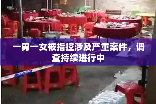 一男一女被指控涉及严重案件，调查持续进行中