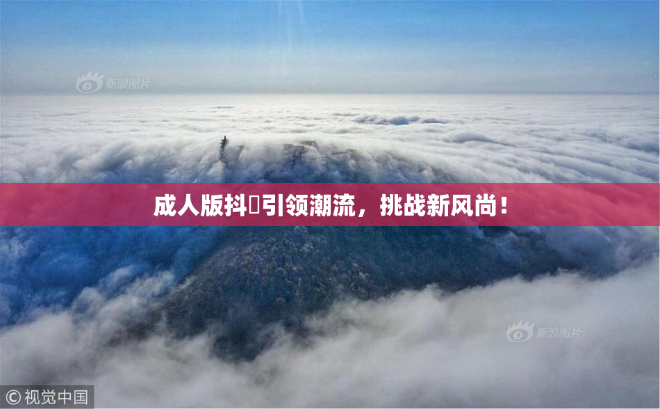 成人版抖抈引领潮流，挑战新风尚！