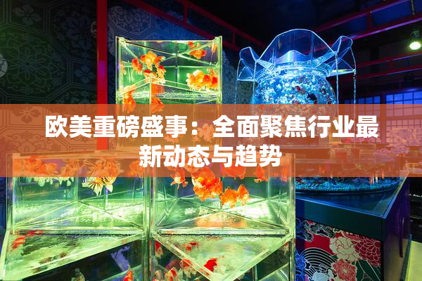 欧美重磅盛事：全面聚焦行业最新动态与趋势