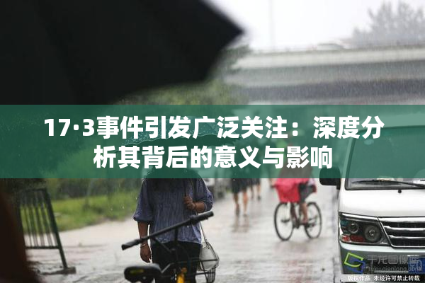 17·3事件引发广泛关注：深度分析其背后的意义与影响