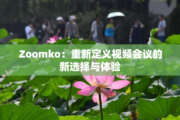 Zoomko：重新定义视频会议的新选择与体验
