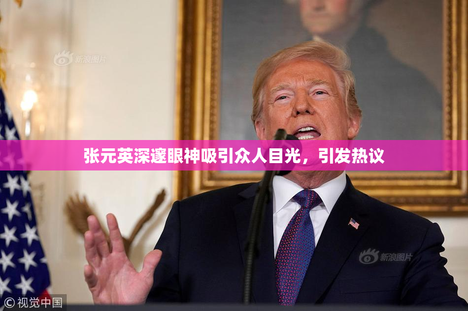 张元英深邃眼神吸引众人目光，引发热议