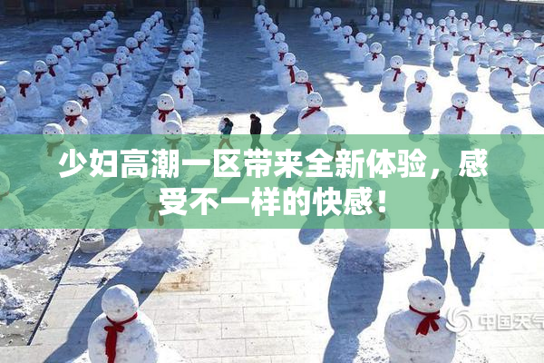 少妇高潮一区带来全新体验，感受不一样的快感！